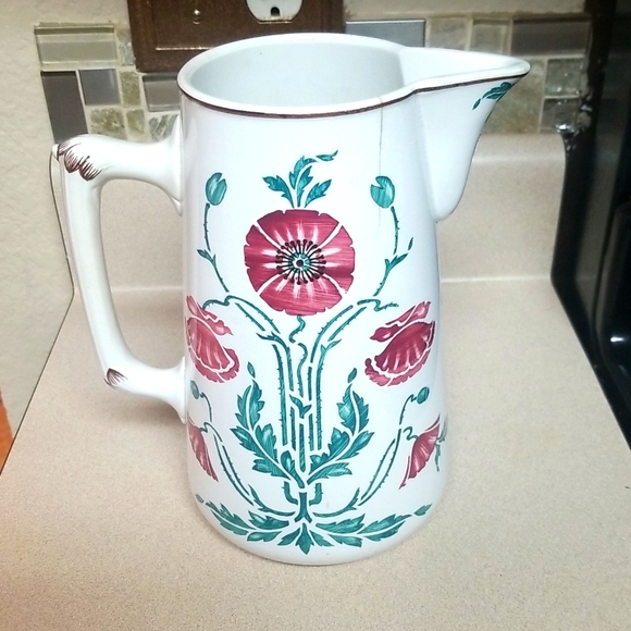 Antique Villeroy & Boch Pitcher - Picture 1 of 4